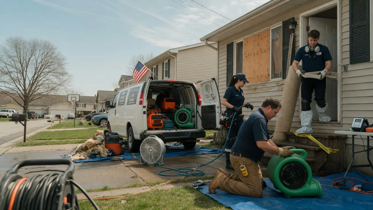 Water Damage Restoration in Homer, OH near me